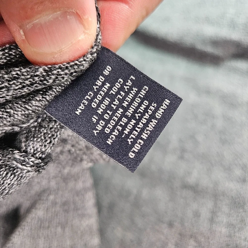 $99 NWT Hart Schaffner Marx 2XT 2X Tall Sweater Men Merino Wool‎ V-Neck Gray NEW